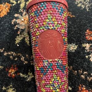 Starbucks Multicolor Textured Lid